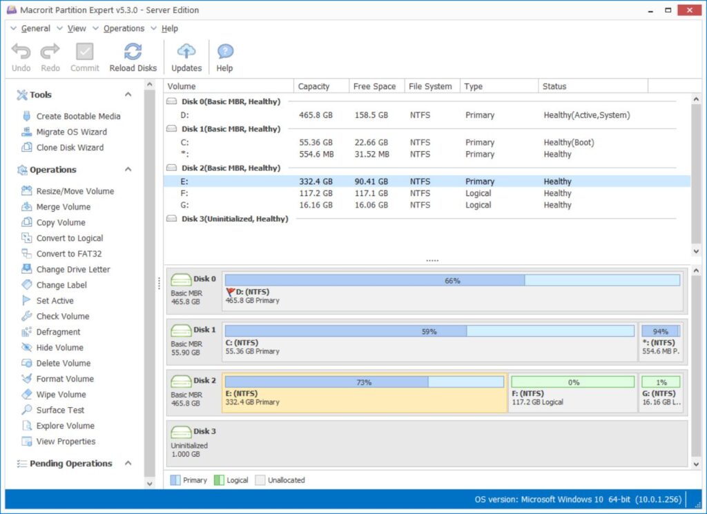 Partition Expert Server Edition