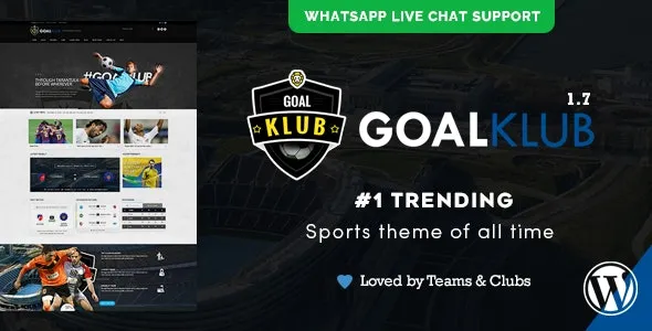 Goal Club | Sports & Events WordPress Theme