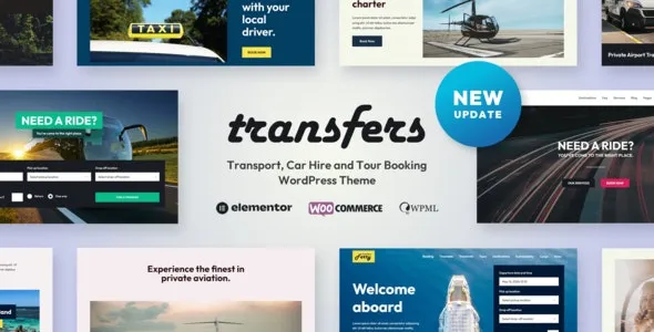 Transfers - Transport and Car Hire WordPress Theme