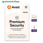 Avast Premium Security 5 Device for 1 Year | PC/Mac/Android/iOS