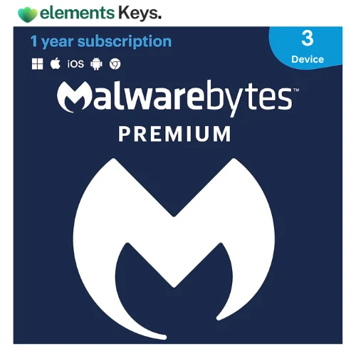 Malwarebytes Premium 3 Device | 1 Year