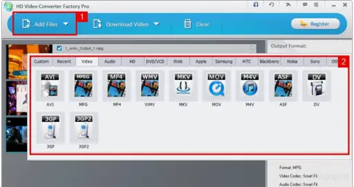 Wonderfox HD Video Converter Factory Pro