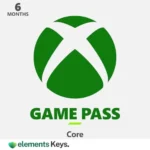 Xbox Core Game Pass: 6 Months Membership (Redeem Code)