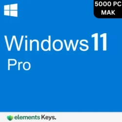 Windows 11 Pro MAK Key 5000 PC – Lifetime Validity