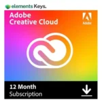 Adobe Creative Cloud All Apps – 1 Year Subscription