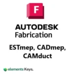 Autodesk Fabrication ESTmep, CADmep, CAMduct 1 Year Subscription 2025/2024/2023 PC/Mac