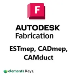 Autodesk Fabrication ESTmep, CADmep, CAMduct 1 Year Subscription 2025/2024/2023 PC/Mac