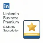 LinkedIn Business Premium 6 Month Subscription