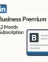 LinkedIn Business Premium 12 Month Subscription