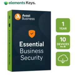 Avast Essential Business Security | 10 Devices, 1 Year | Endpoint Protection, Ransomware & Phishing Defense | Online Management Platform | Windows, MacOS & Server