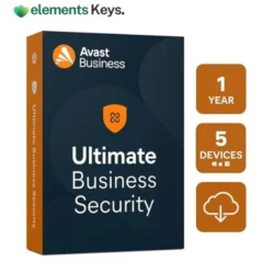 Avast Ultimate Business Security | 5 Devices, 1 Year | Endpoint Protection, VPN, Ransomware & Phishing Defense | Windows, MacOS & Server