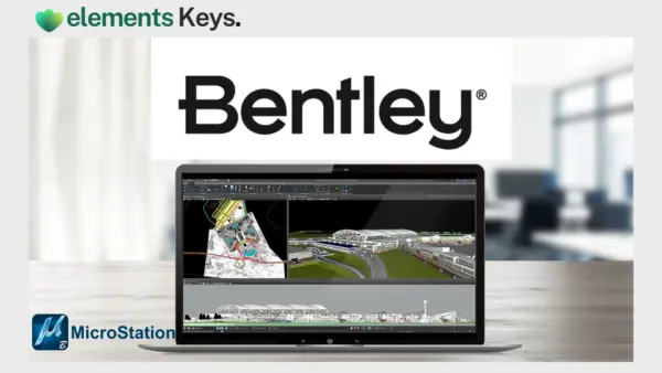 Bentley MicroStation – CAD Software, for Engineers & Architect | 1 Year