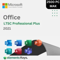 Office LTSC Professional Plus 2021 – 2500 User MAK