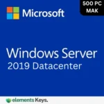 Windows Server 2019 Datacenter mak 500 user