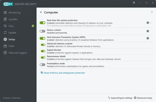 ESET Server Security