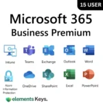 Microsoft 365 Business Premium 1 Year-15 USER + Teams