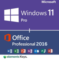 Windows 11 Professional + Office 2016 Professional Plus Keys Bundle