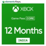 Xbox Game Pass Core 12 month India Region