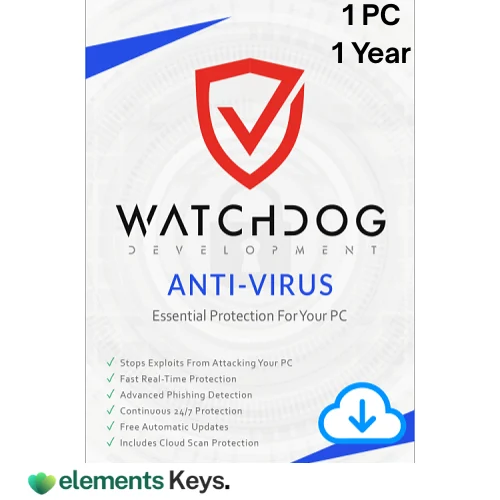 Watchdog Anti-Virus - 1-Year | 1-PC
