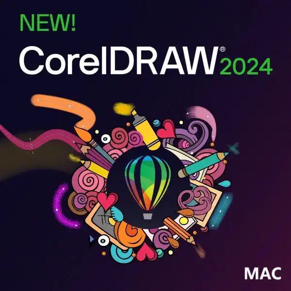 CorelDRAW Graphics Suite 2024 for 1 MAC | Lifetime