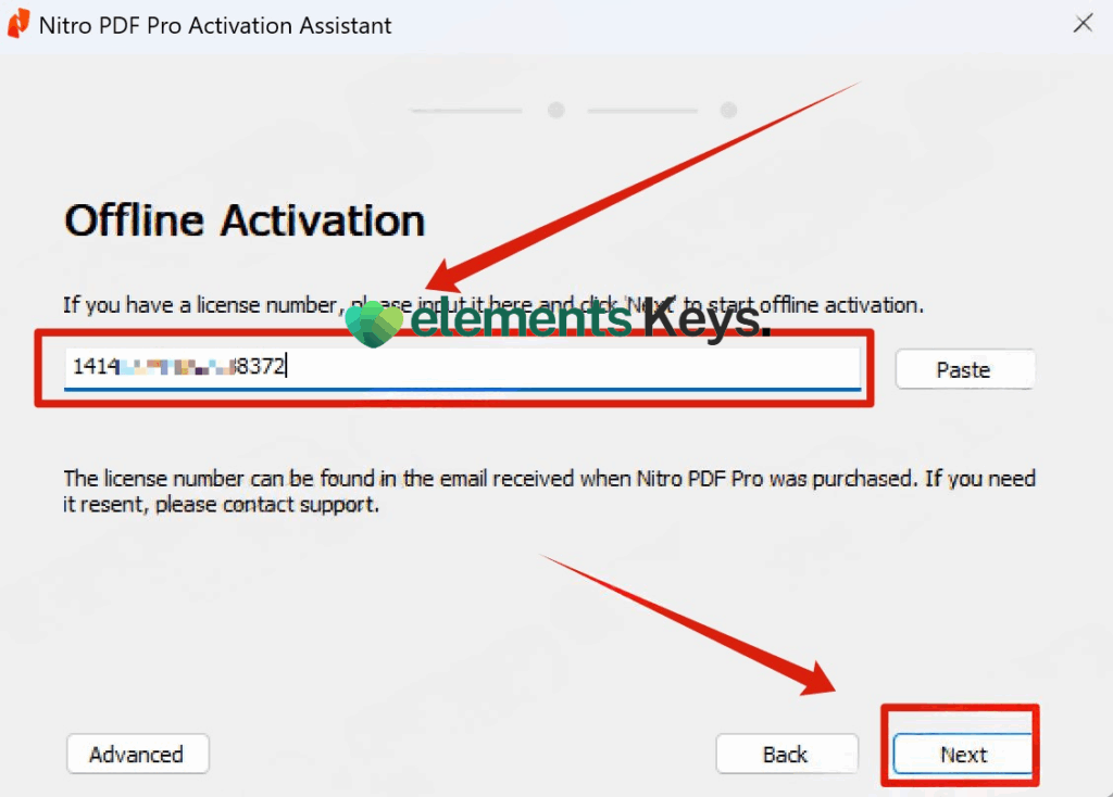 Nitro PDF Pro 14/13 Activation Step