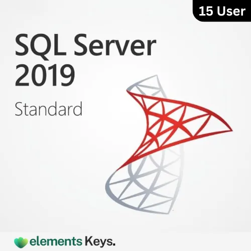 SQL Server 2019 Standard License 15 User – Lifetime