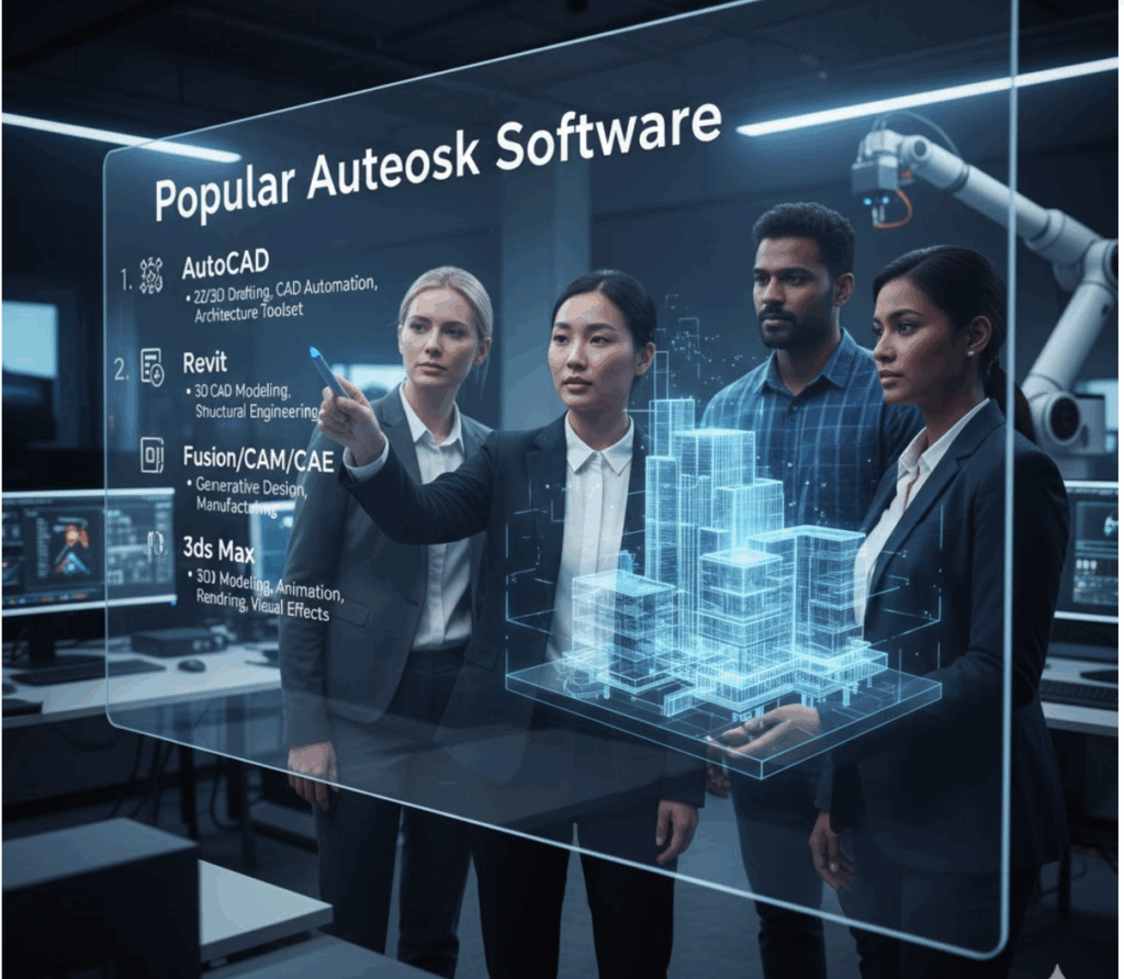 Popular Autodesk Software