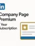 LinkedIn Company Page Premium | 1 Year Subscription