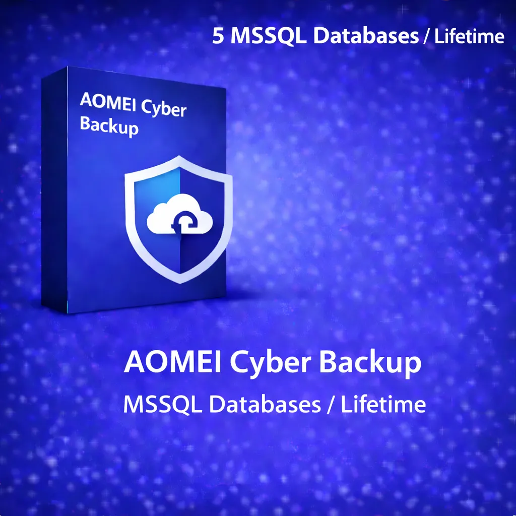 AOMEI Cyber Backup - 5 MSSQL Databases / Lifetime