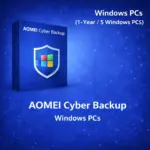 AOMEI Cyber Backup Windows PCs (1-Year / 5 Windows PCs)