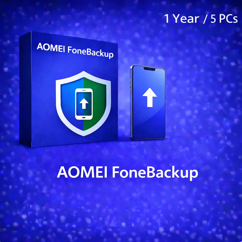 AOMEI FoneBackup (1 Year / 5 PCs)