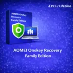 AOMEI Onekey Recovery Family Edition (4 PCs / Lifetime)