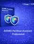 AOMEI Partition Assistant Professional (1 Year / 1 PC)