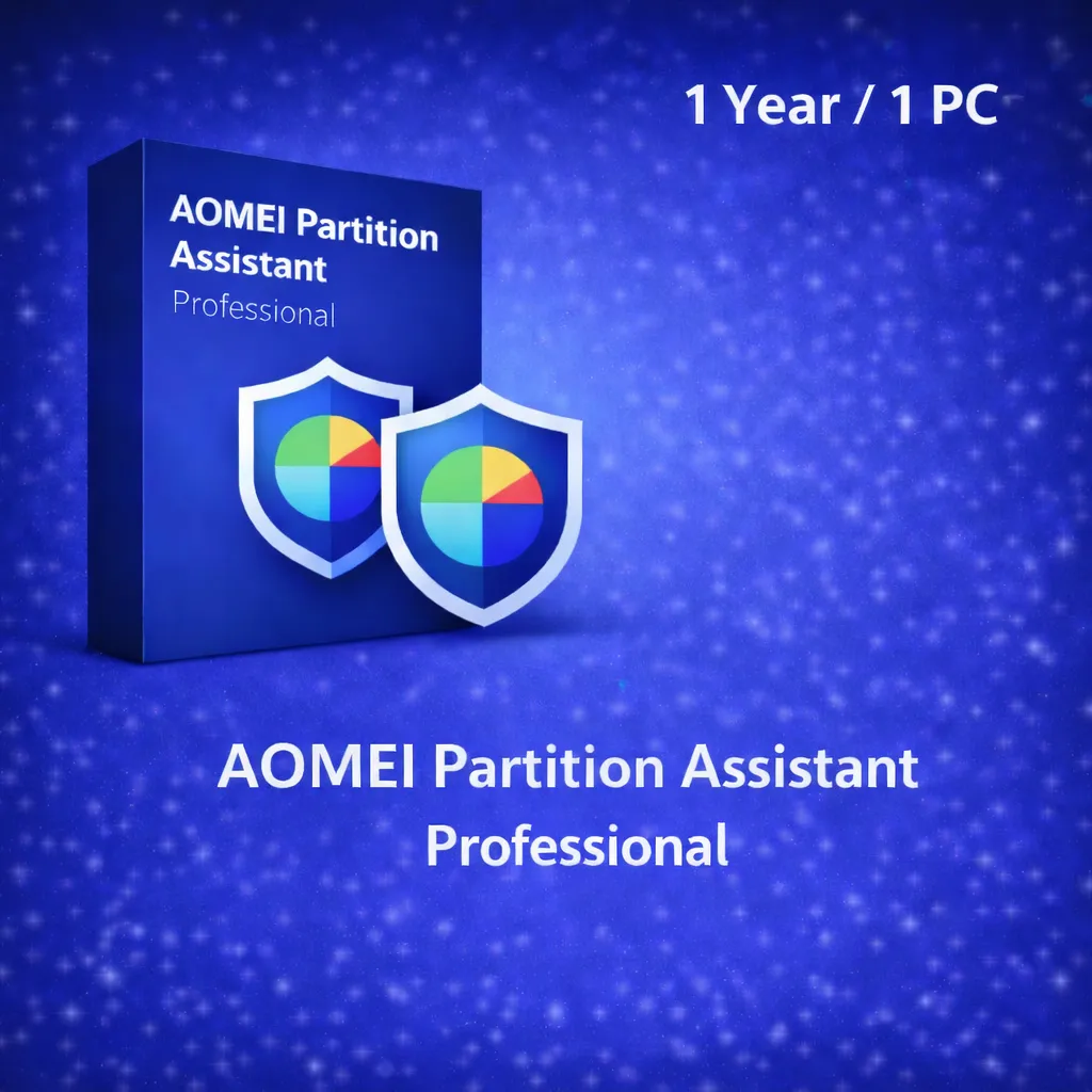 AOMEI Partition Assistant Professional (1 Year / 1 PC)