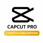 CapCut Pro 6 Month Subscription