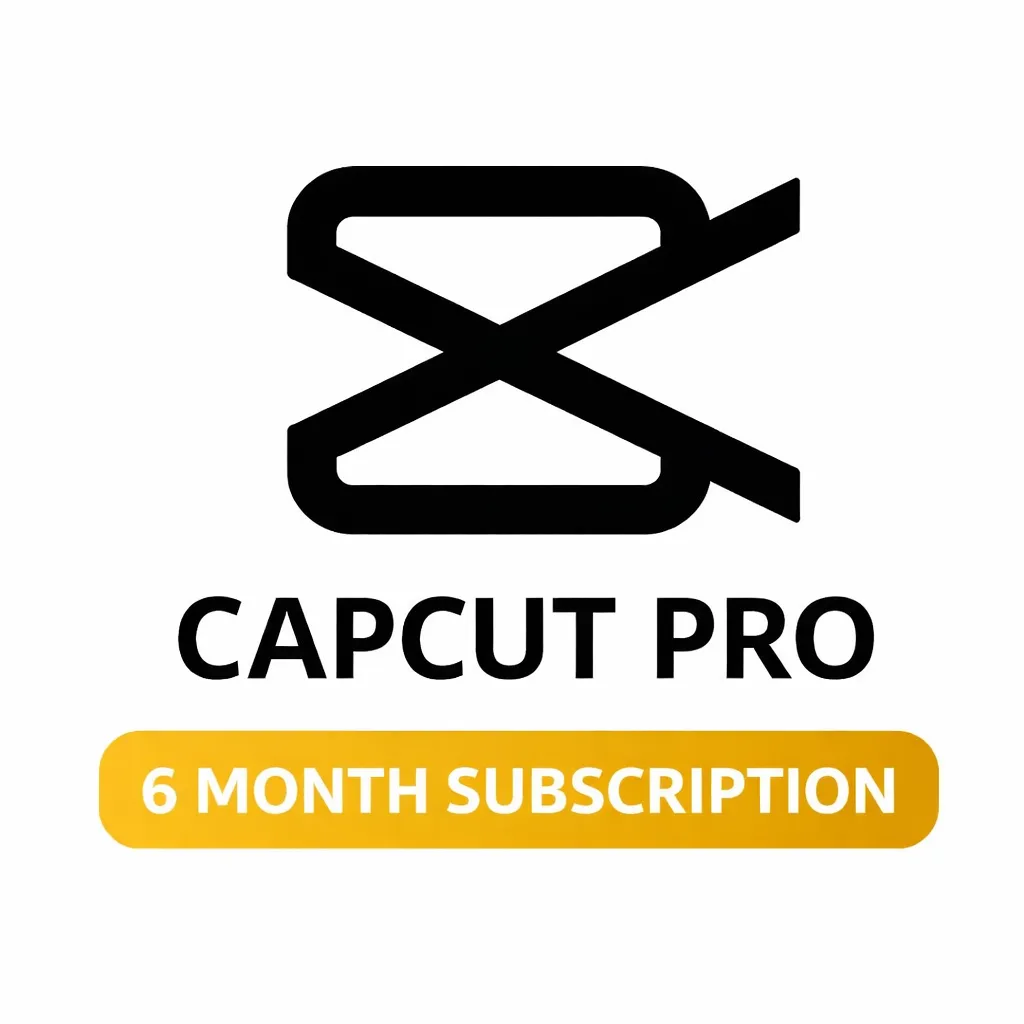 CapCut Pro 6 Month Subscription