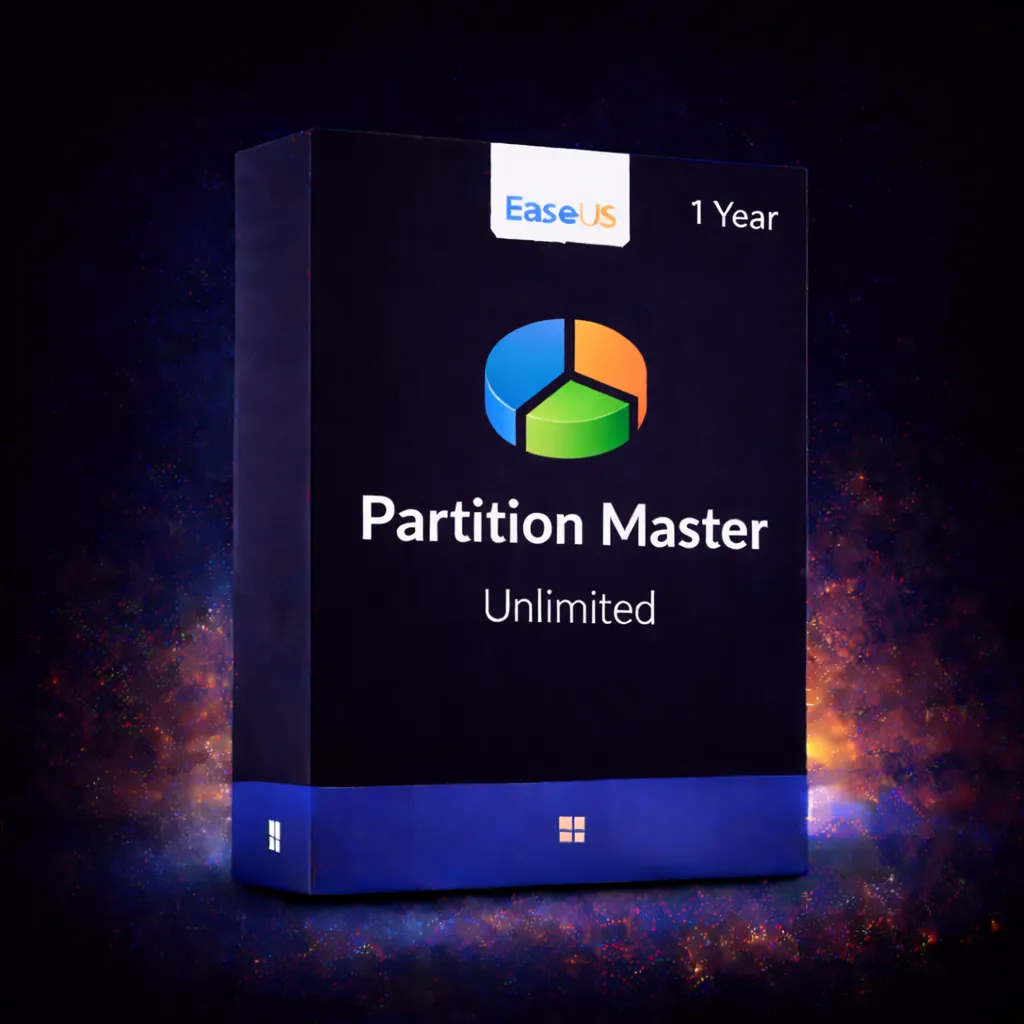 EaseUS Partition Master Unlimited - 1 Year Subscription
