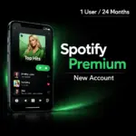 Spotify Premium – 1 User New Account | 24 Month Subsription