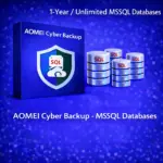 AOMEI Cyber Backup MSSQL Databases (1-Year / Unlimited MSSQL Databases)