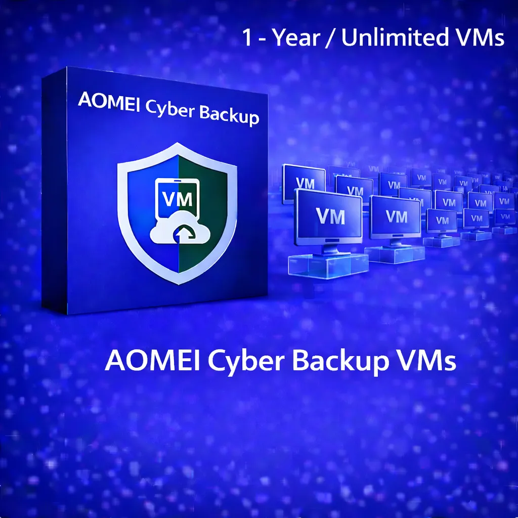 AOMEI Cyber Backup VMs (1 - Year / Unlimited VMs)