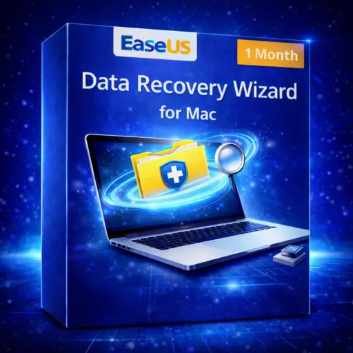 EaseUS Data Recovery Wizard for Mac - 1 Month Subscription