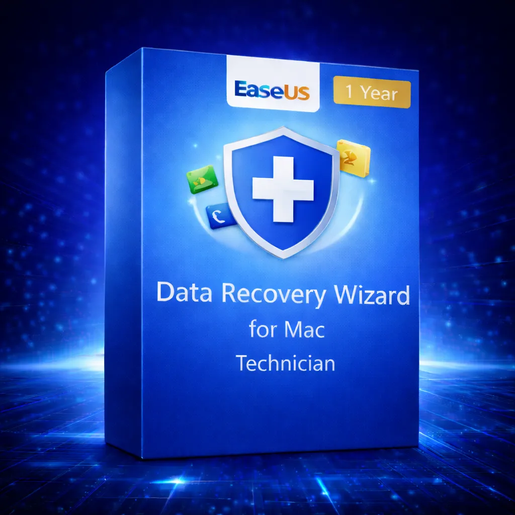 EaseUS Data Recovery Wizard for Mac Technician - 1 Year Subscription