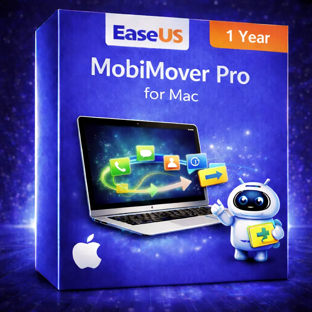 EaseUS MobiMover Pro for Mac - 1 Year Subscription