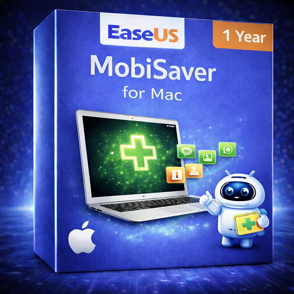 EaseUS MobiSaver for Mac - 1 Year Subscription