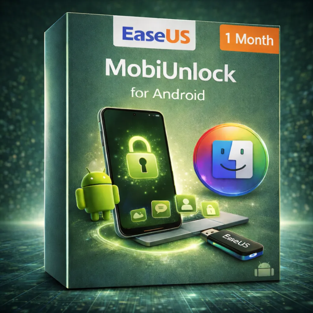EaseUS MobiUnlock for Android - 1 Month Subscription
