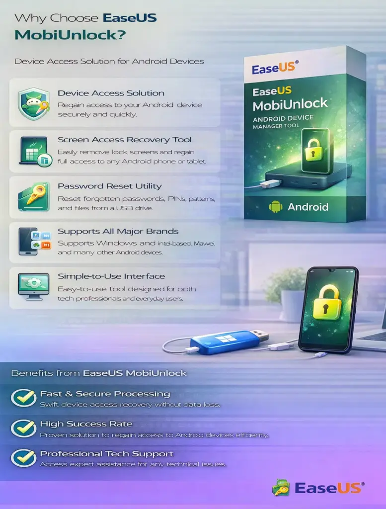 EaseUS MobiUnlock for Android - Lifetime Upgrades