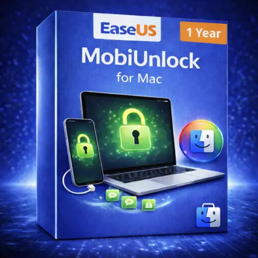 EaseUS MobiUnlock for Mac - 1 Year Subscription