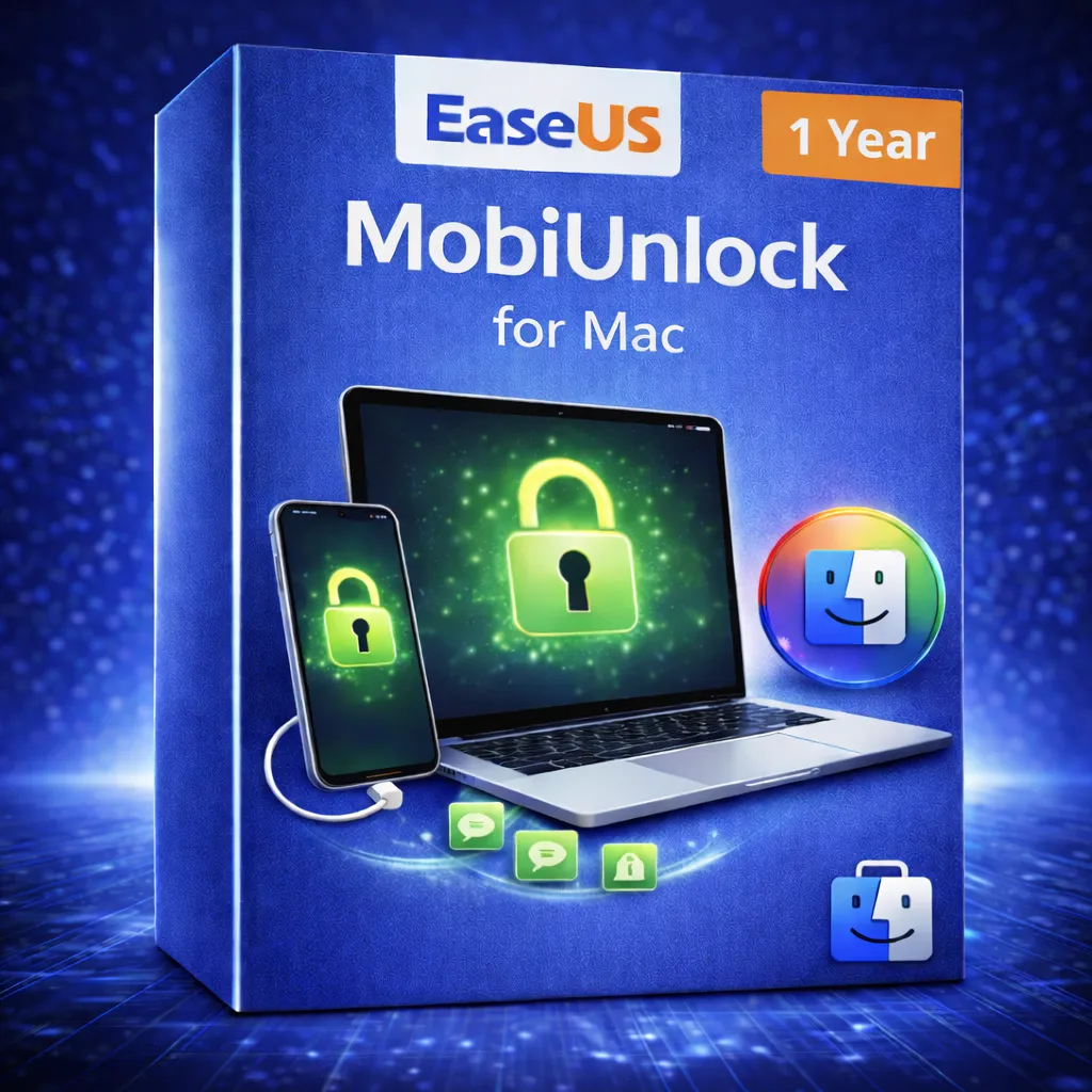 EaseUS MobiUnlock for Mac - 1 Year Subscription