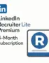 LinkedIn Recruiter Lite Premium | 4 Month Subscription