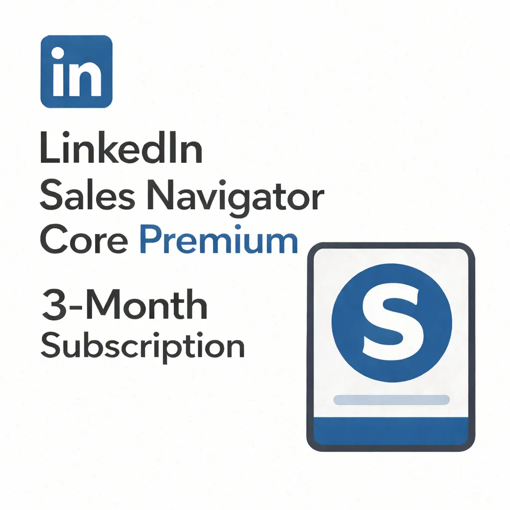 LinkedIn Sales Navigator Core Premium | 3 Month Subscription